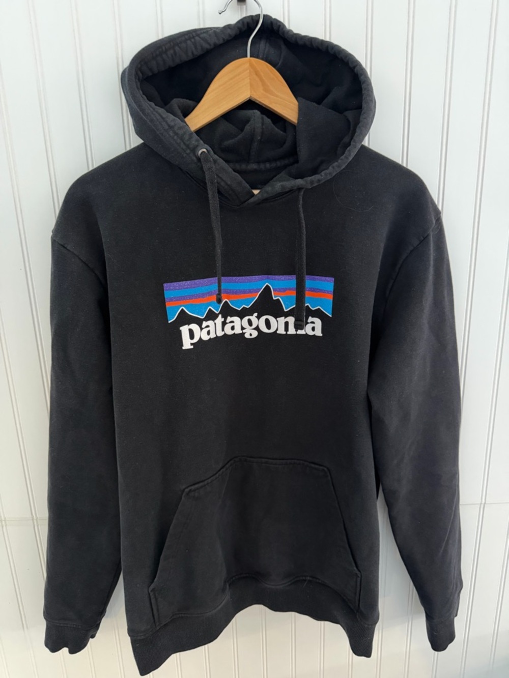 Patagonia Uprisal Hoody Hoodie Sweatshirt Mens Large Black Logo - Picture 4 of 6